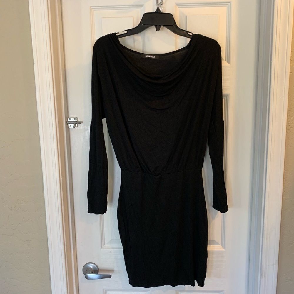 Missguided Black Dress  Size Medium